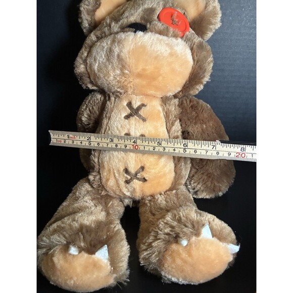 League of Legends Tibbers Plush Teddy Bear 2014 Riot Games Brown Button Eye 15” - Picture 6 of 6